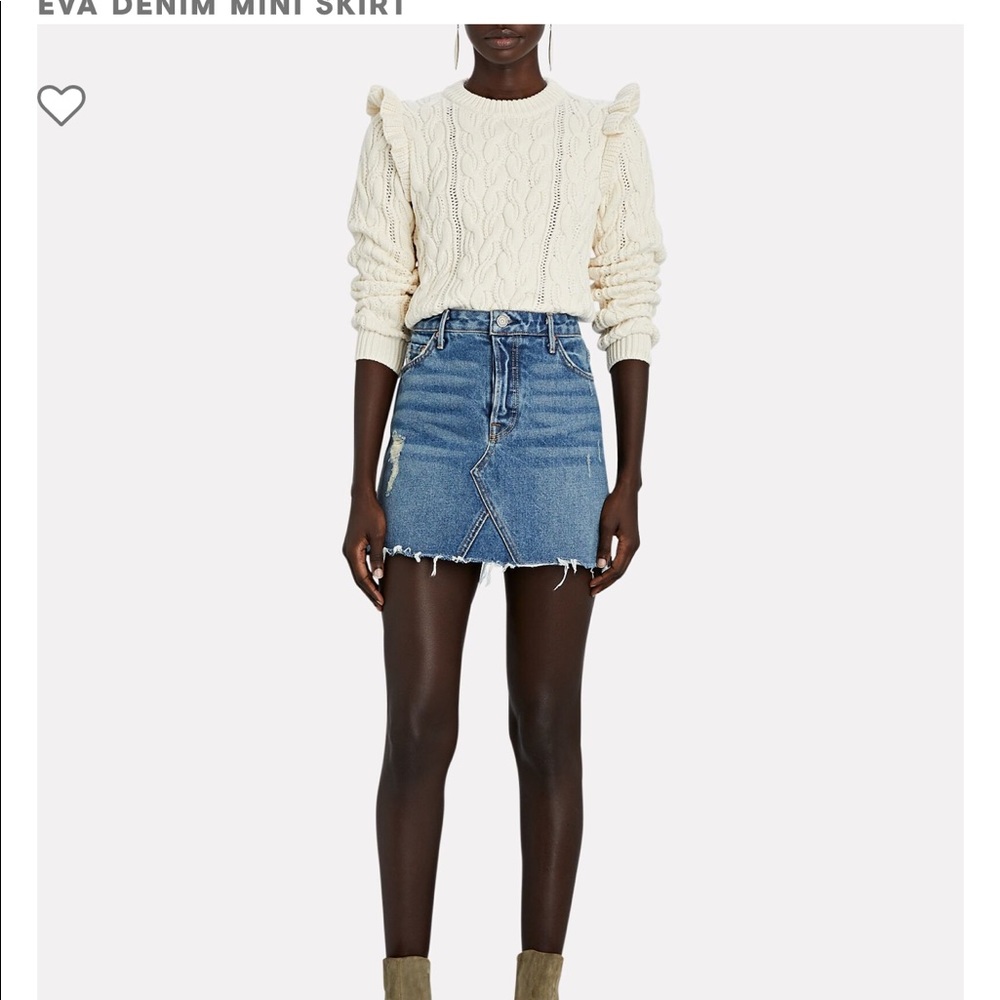 Grlfrnd mini skirt